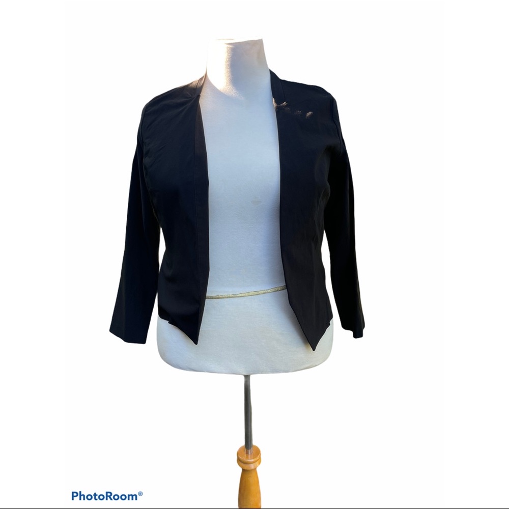 Wearever Black Stretch Career Jacket - Sz 2X